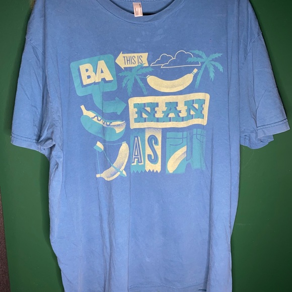 Oversized Distressed Tee - Picture 1 of 2